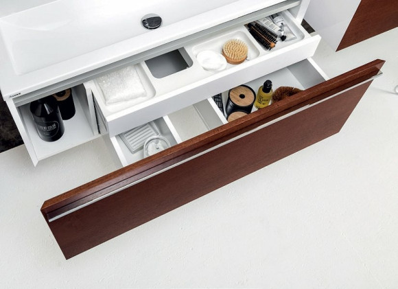 Тумба под раковину Ravak SD Clear 100 X000000760 подвесная Белая Вишня