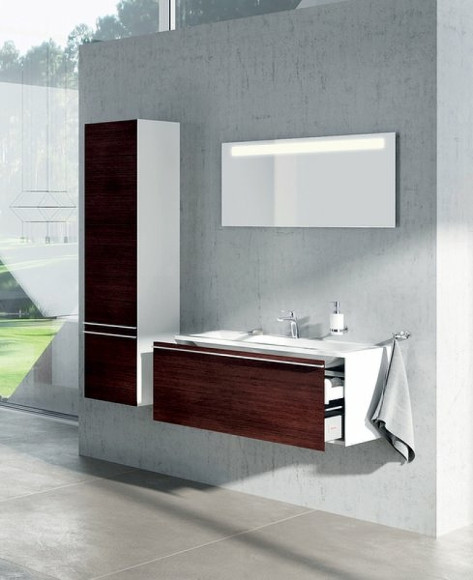 Тумба под раковину Ravak SD Clear 100 X000000760 подвесная Белая Вишня