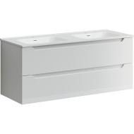 Тумба под раковину Sancos Norma 2.0 120 NR2.0120-2W подвесная Белый глянец