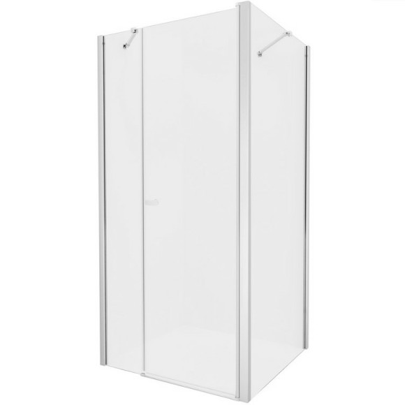 Душевой уголок New Trendy New Soleo Chrome 90x120 K-0696 профиль Хром стекло прозрачное