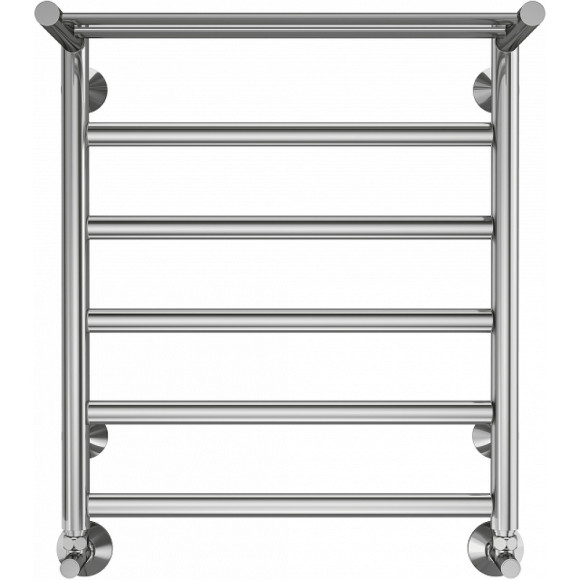 Водяной полотенцесушитель Terminus Хендрикс П6 500x600 4670078530400 с полкой Хром, нижнее подключение, G 1/2" ВР Водяной полотенцесушитель Terminus Хендрикс П6 500x600 4670078530400 с полкой Хром, нижнее подключение, G 1/2" ВР