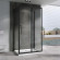 Душевой уголок Abber Schwarzer Diamant 100x60 AG30100BH-S60B-S60B профиль Черный стекло прозрачное Душевой уголок Abber Schwarzer Diamant 100x60 AG30100BH-S60B-S60B профиль Черный стекло прозрачное
