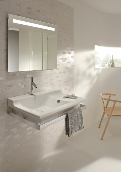 Зеркало Jacob Delafon Parallel 80 EB1413RU-NF с подсветкой с подогревом и инфракрасным выключателем