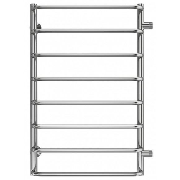 Водяной полотенцесушитель Terminus Стандарт П8 500х800 бп600 4670078530394 Хром, боковое подключение, G 1" НР Водяной полотенцесушитель Terminus Стандарт П8 500х800 бп600 4670078530394 Хром, боковое подключение, G 1" НР