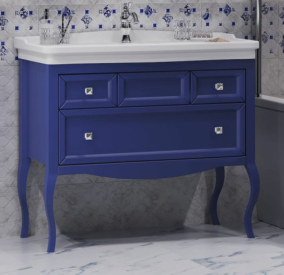 Тумба под раковину Opadiris Валери 105 00-00006520 Сапфир