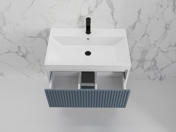 Тумба под раковину Style Line Стокгольм 70 ЛС-00002312 подвесная Графит софт Тумба под раковину Style Line Стокгольм 70 ЛС-00002312 подвесная Графит софт