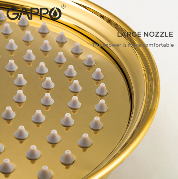 Душевая система Gappo G89-6 G2489-6 Золото