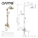 Душевая система Gappo G89-6 G2489-6 Золото