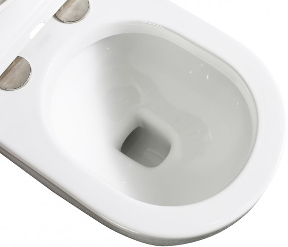 Унитаз Abber Bequem AC1114P приставной с сиденьем Микролифт Унитаз Abber Bequem AC1114P приставной с сиденьем Микролифт