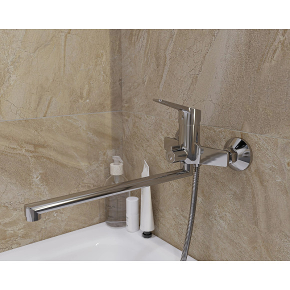 Смеситель для ванны ESKO Murano MR 31 универсальный Хром