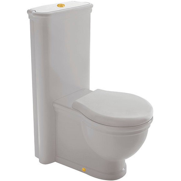 Унитаз Globo Paestum PA025.BI приставной без сиденья Унитаз Globo Paestum PA025.BI приставной без сиденья