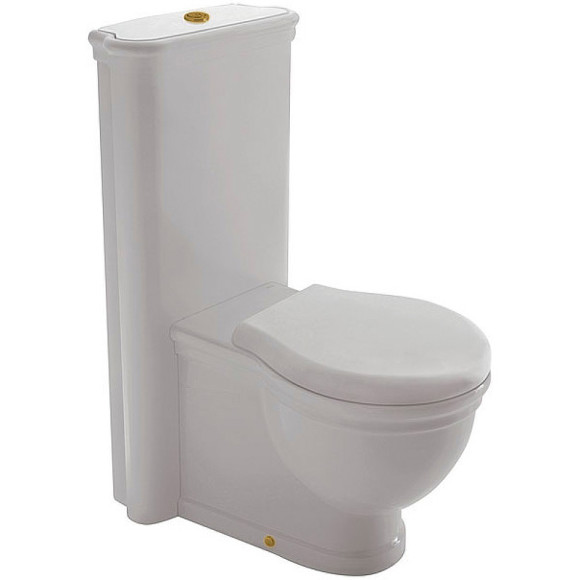 Унитаз Globo Paestum PA025.BI приставной без сиденья Унитаз Globo Paestum PA025.BI приставной без сиденья