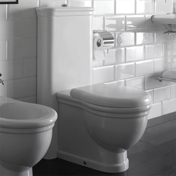 Унитаз Globo Paestum PA025.BI приставной без сиденья Унитаз Globo Paestum PA025.BI приставной без сиденья