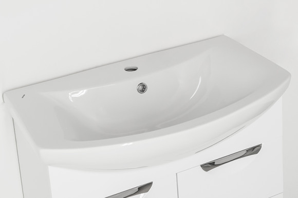 Тумба под раковину Style Line Жасмин 70 Белый глянец Тумба под раковину Style Line Жасмин 70 Белый глянец