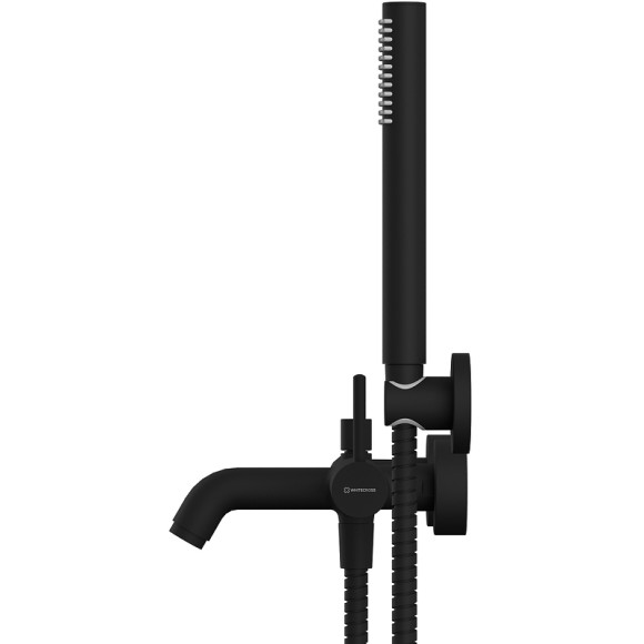 Смеситель для ванны Whitecross Y black Y1231BL Черный матовый Смеситель для ванны Whitecross Y black Y1231BL Черный матовый