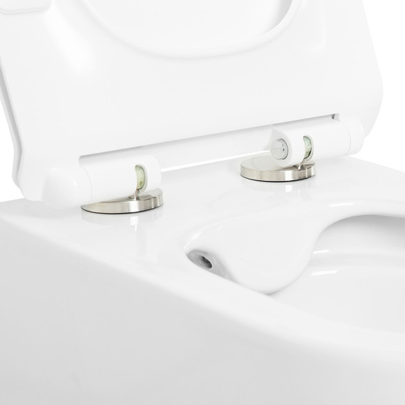 Унитаз Cezares Molveno CZR-2468-TH-R/CZR-2011-SC подвесной с сиденьем Микролифт Унитаз Cezares Molveno CZR-2468-TH-R/CZR-2011-SC подвесной с сиденьем Микролифт