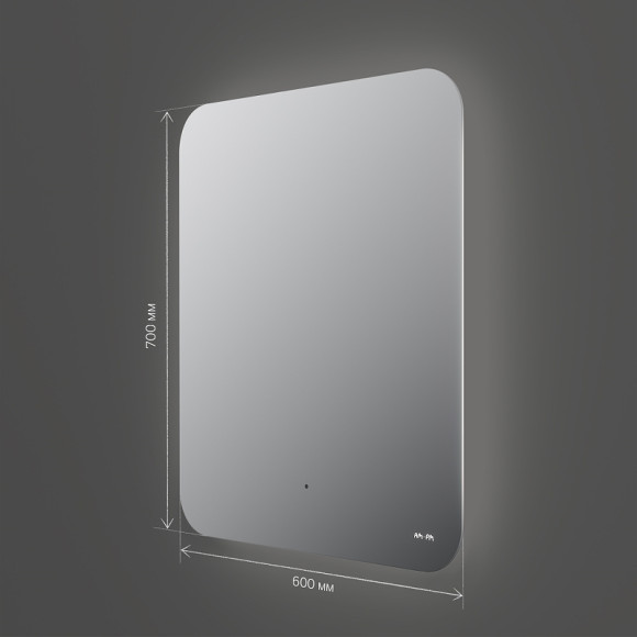 Зеркало AM.PM X-Joy 60 M85MOX10601S1 с подсветкой с ИК-сенсорным выключателем