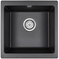 Кухонная мойка Paulmark Gera 50 PM104546-BL Черная Кухонная мойка Paulmark Gera 50 PM104546-BL Черная