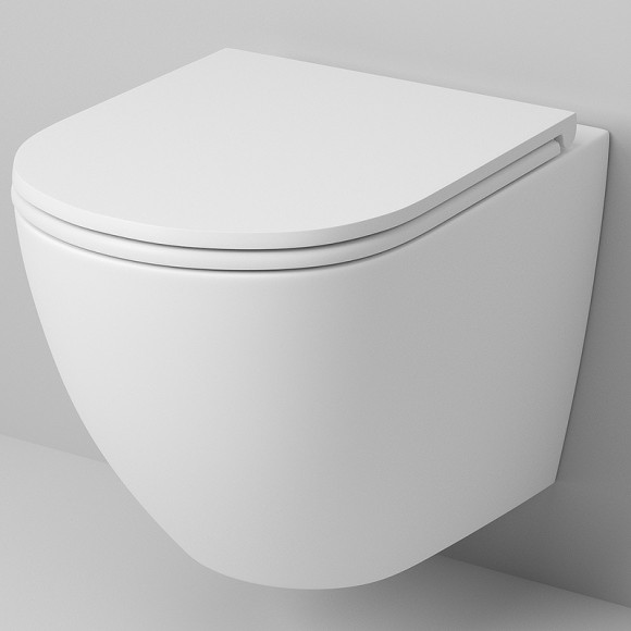 Унитаз Grossman GR-4455MS подвесной Белый матовый с сиденьем Микролифт Унитаз Grossman GR-4455MS подвесной Белый матовый с сиденьем Микролифт