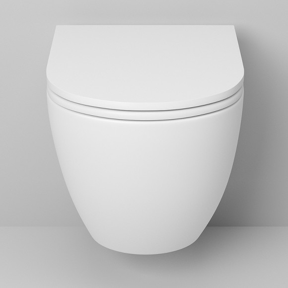 Унитаз Grossman GR-4455MS подвесной Белый матовый с сиденьем Микролифт Унитаз Grossman GR-4455MS подвесной Белый матовый с сиденьем Микролифт