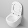 Унитаз Grossman GR-4455MS подвесной Белый матовый с сиденьем Микролифт Унитаз Grossman GR-4455MS подвесной Белый матовый с сиденьем Микролифт