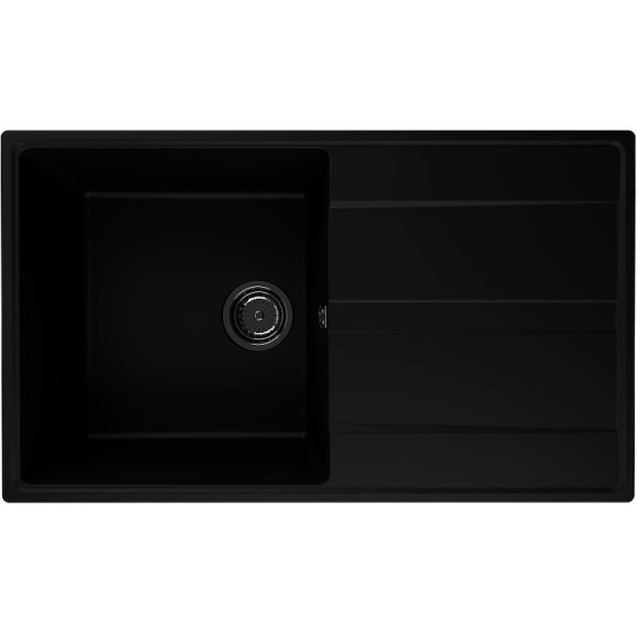 Кухонная мойка Ulgran Quartz Prima 850-07 Уголь