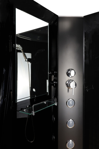 Душевая кабина Niagara Classic 90x90 6508-14BKTG с гидромассажем