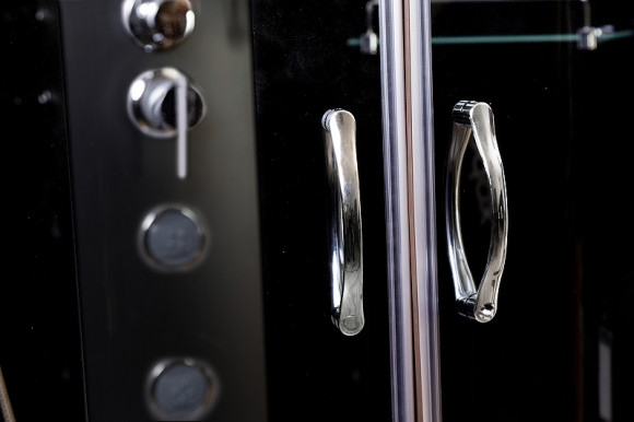 Душевая кабина Niagara Classic 90x90 6508-14BKTG с гидромассажем