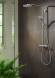 Душевая система Hansgrohe Raindance Select S Showerpipe 27633670 с термостатом Черная матовая