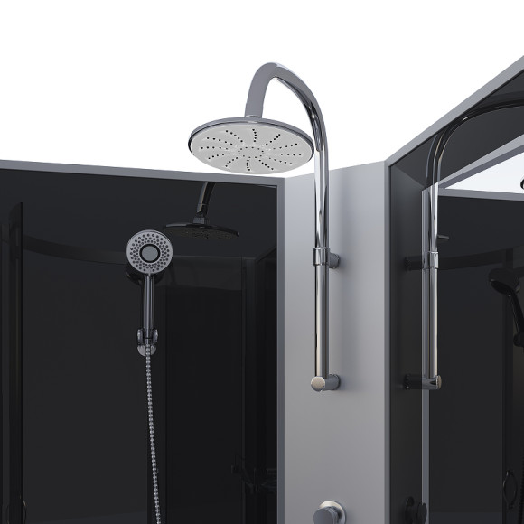 Душевая кабина Niagara Classic 90x90 NG-3501-14BKTG с гидромассажем