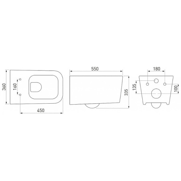 Унитаз Berges Floe Rimless 082121 подвесной с сиденьем Микролифт Унитаз Berges Floe Rimless 082121 подвесной с сиденьем Микролифт
