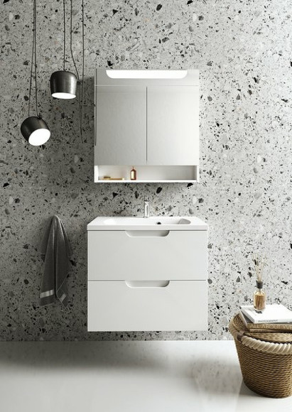 Тумба под раковину Ravak SD Classic II 60 X000001477 подвесная Белая Серая