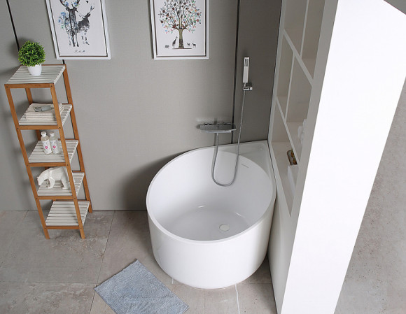 Акриловая ванна Abber 95х95 AB9305 без гидромассажа