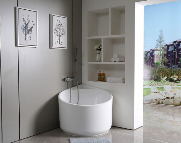 Акриловая ванна Abber 95х95 AB9305 без гидромассажа