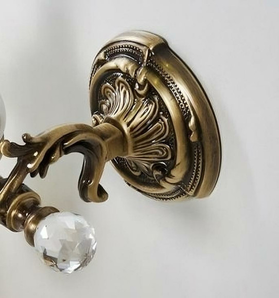 Косметическое зеркало Art&Max Barocco Crystal AM-2109-Br-C Бронза