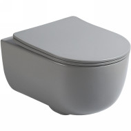 Унитаз Vincea Evo VT1-34SMG подвесной Серый матовый с сиденьем Микролифт