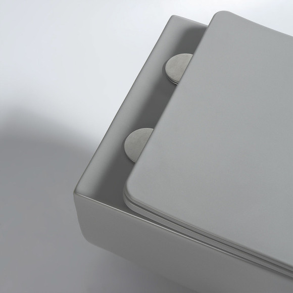 Унитаз Vincea Evo VT1-34SMG подвесной Серый матовый с сиденьем Микролифт