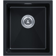 Кухонная мойка Paulmark Lumi 41 UNI LU41-BLM Черный металлик