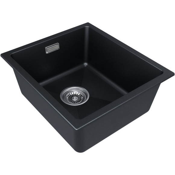 Кухонная мойка Paulmark Lumi 41 UNI LU41-BLM Черный металлик