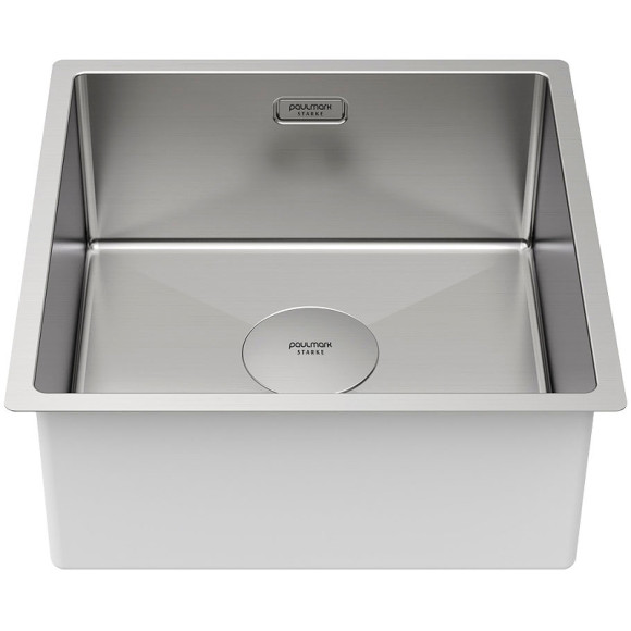 Кухонная мойка Paulmark Next 44 Uni PM214444-BS Брашированная сталь Кухонная мойка Paulmark Next 44 Uni PM214444-BS Брашированная сталь