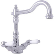 Смеситель для раковины Rav Slezak Morava retro MK520.5/8 Хром