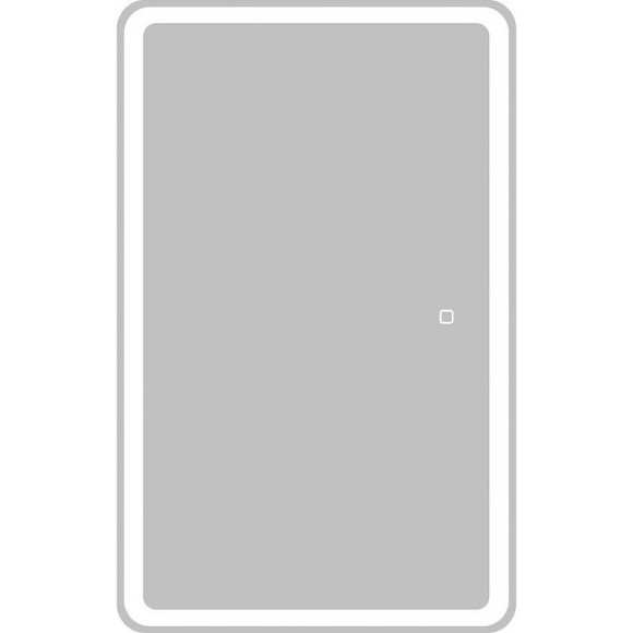 Зеркальный шкаф BelBagno Marino 50 SPC-MAR-500/800-1A-LED-TCH с подсветкой Белый