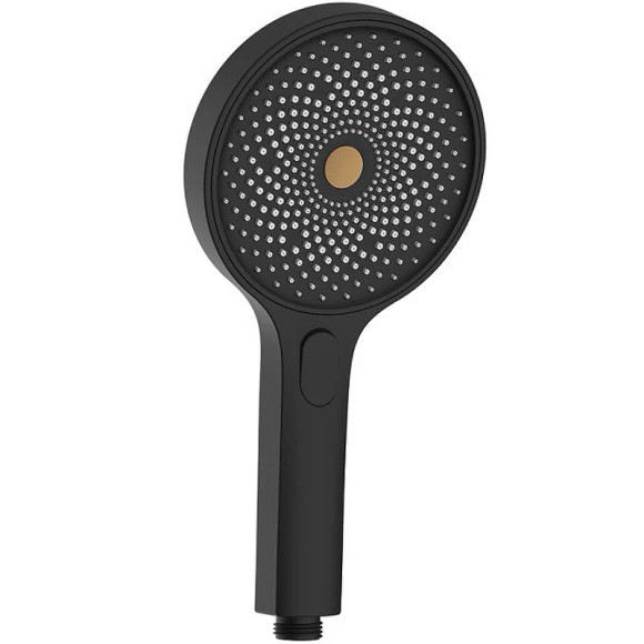 Душевая лейка Bravat P70301BW-ENG Черная матовая