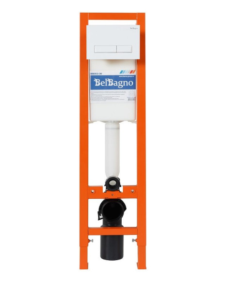 Инсталляция BelBagno BB003-30 для подвесного унитаза без клавиши смыва Инсталляция BelBagno BB003-30 для подвесного унитаза без клавиши смыва