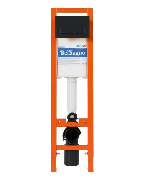 Инсталляция BelBagno BB003-30 для подвесного унитаза без клавиши смыва Инсталляция BelBagno BB003-30 для подвесного унитаза без клавиши смыва