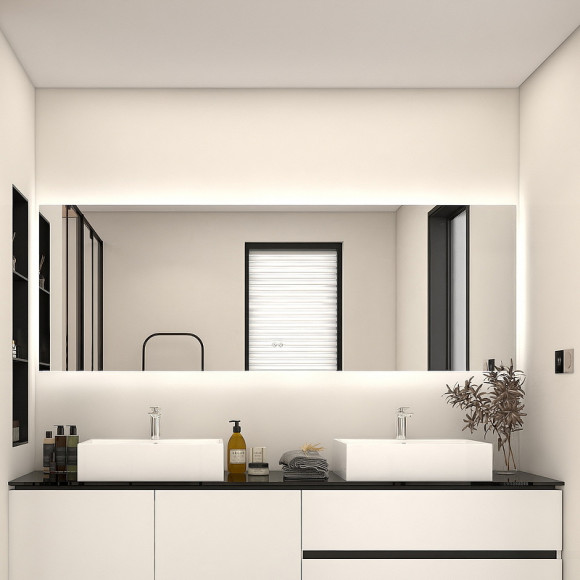 Зеркало Orans BC-6023-1800 6023MR с подсветкой с сенсорным выключателем Зеркало Orans BC-6023-1800 6023MR с подсветкой с сенсорным выключателем