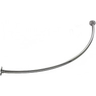 Карниз для ванны Aquatek Эпсилон 150x150 KARN-0000025 дуга Хром