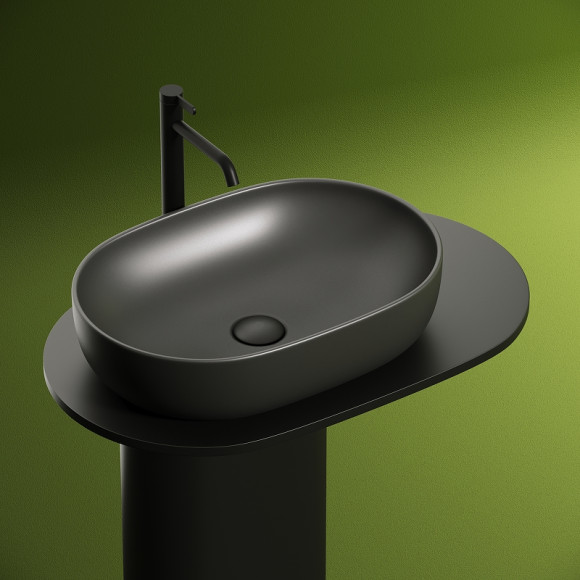 Раковина-чаша Ceramicanova Element 60 CN6047MDH Темный антрацит матовый Раковина-чаша Ceramicanova Element 60 CN6047MDH Темный антрацит матовый