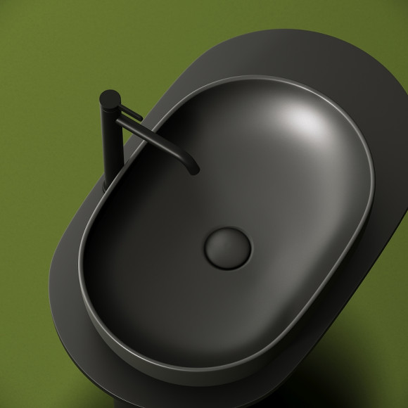 Раковина-чаша Ceramicanova Element 60 CN6047MDH Темный антрацит матовый Раковина-чаша Ceramicanova Element 60 CN6047MDH Темный антрацит матовый