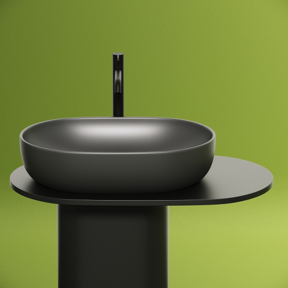 Раковина-чаша Ceramicanova Element 60 CN6047MDH Темный антрацит матовый Раковина-чаша Ceramicanova Element 60 CN6047MDH Темный антрацит матовый